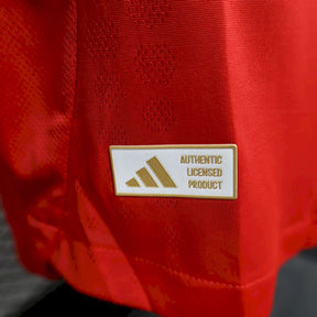 Camisa Benfica Titular 2025/26 - Versão Jogador Vermelha