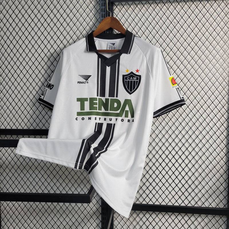 Camisa Atlético Mineiro Fora 1997 - Versão Retrô Branca