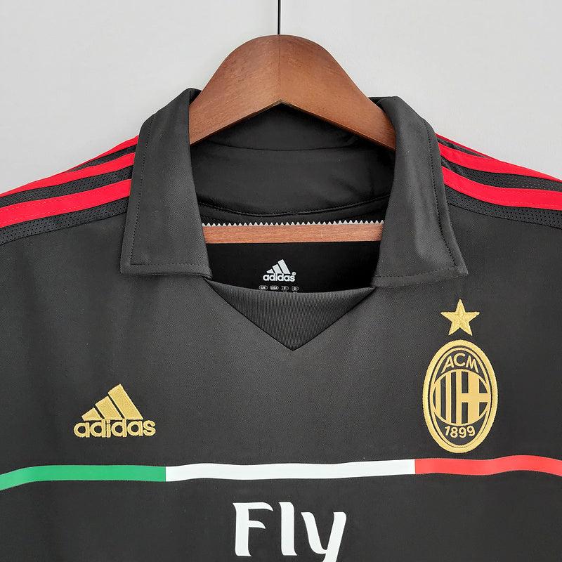 Camisa AC Milan Retrô Third III 2011/12 - Preto