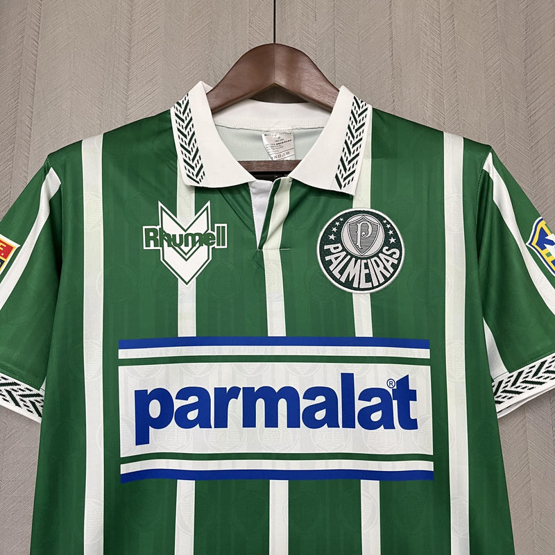 Camisa Palmeiras Titular 94/95 - Versão Retrô Verde Parmalat