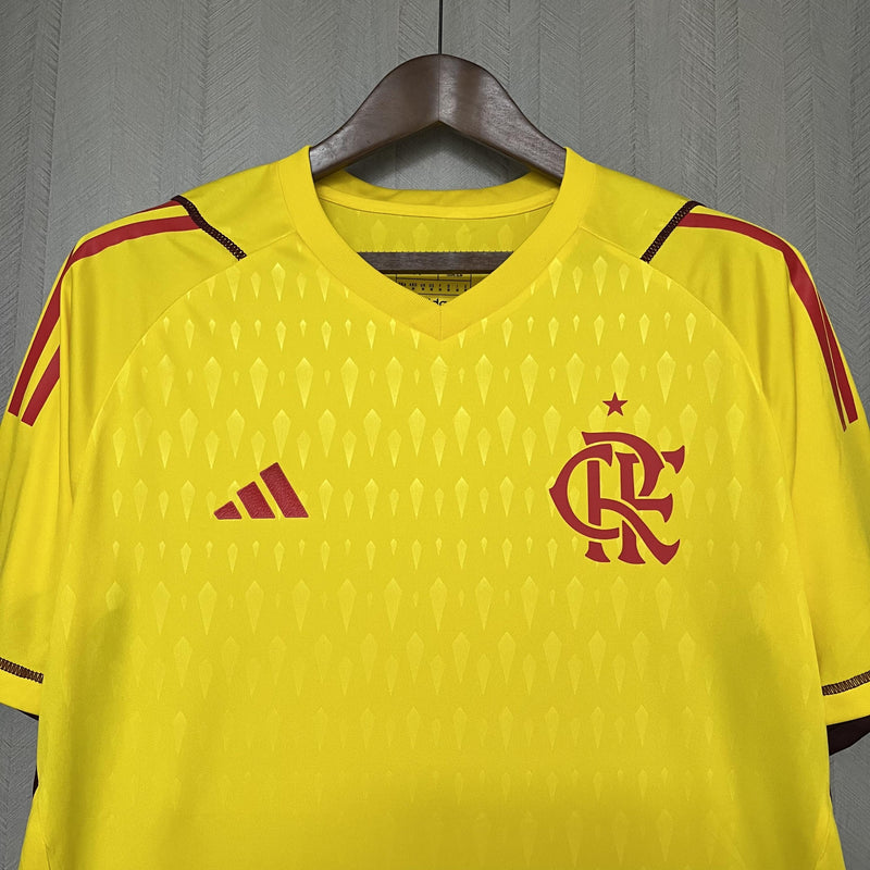 Camisa Flamengo de Goleiro 24/25 - Amarela