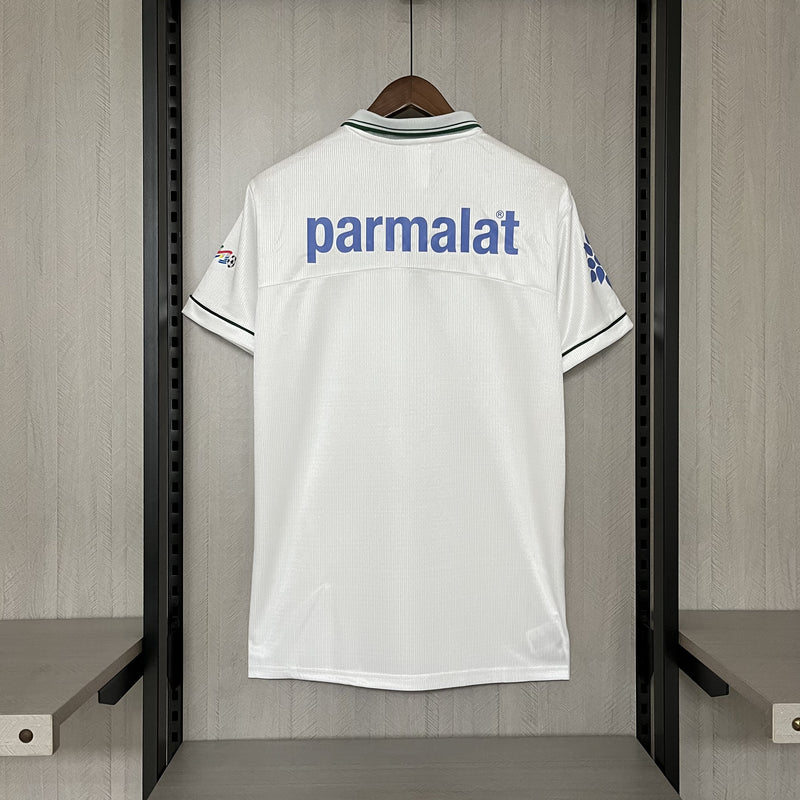 Camisa Corinthians Fora 94/95 - Versão Retrô Branca Parmalat