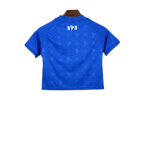 Cropped Cruzeiro Titular 26/27 - Versão Feminina Azul