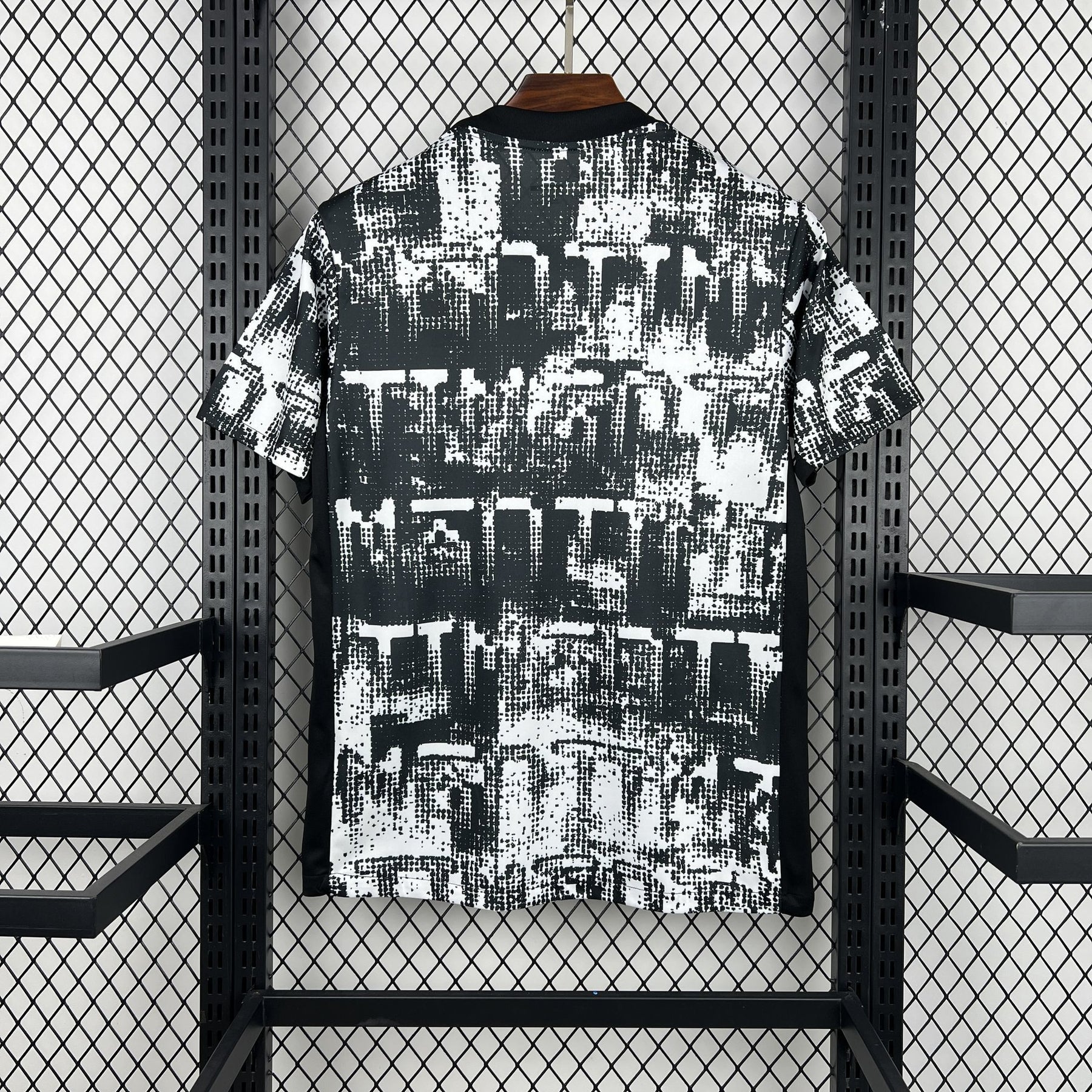 Camisa Corinthians Reserva 25/26 - Branco e Preto