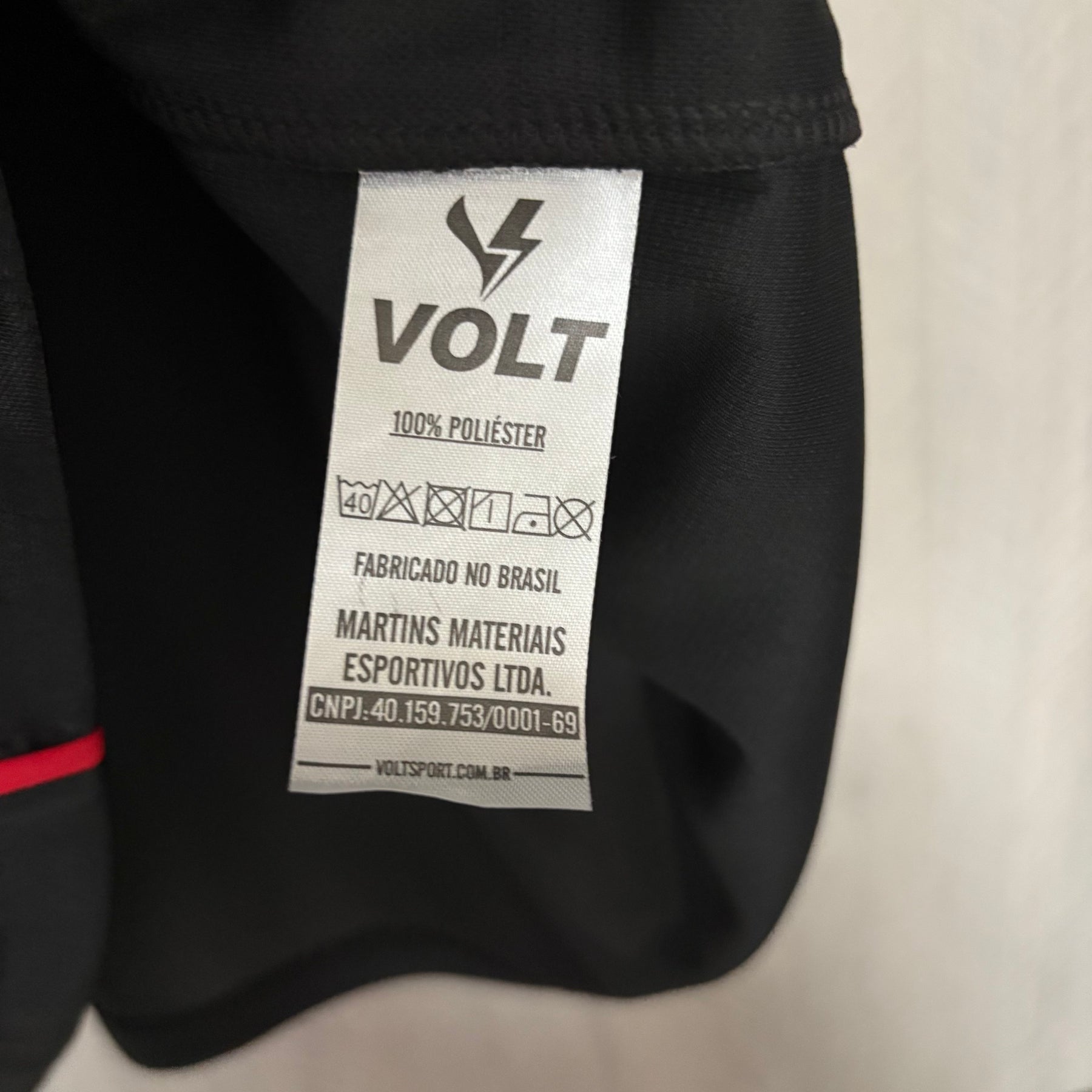 Camisa Vitória Reserva 25/26 - Preta e vermelho