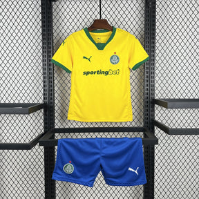Conjunto Palmeiras 25/26 - Amarelo e azul