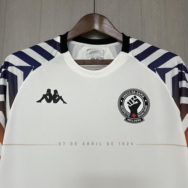 Camisa Vasco Edição Especial 24/25 - Branca Consciência Negra