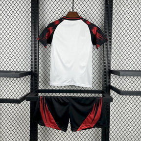 Conjunto Flamengo Home 25/26 - Preto e vermelho