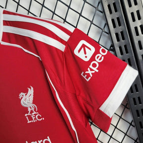 Camisa Liverpool Home 25/26 - Versão Feminina Baby Look