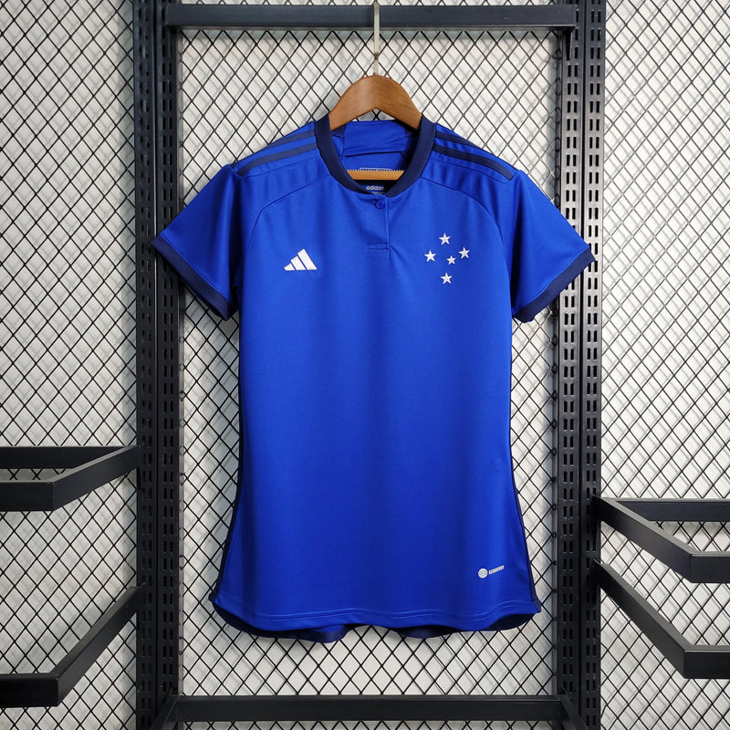 Camisa Cruzeiro Titular 23/24 - Versão Feminina Baby Look