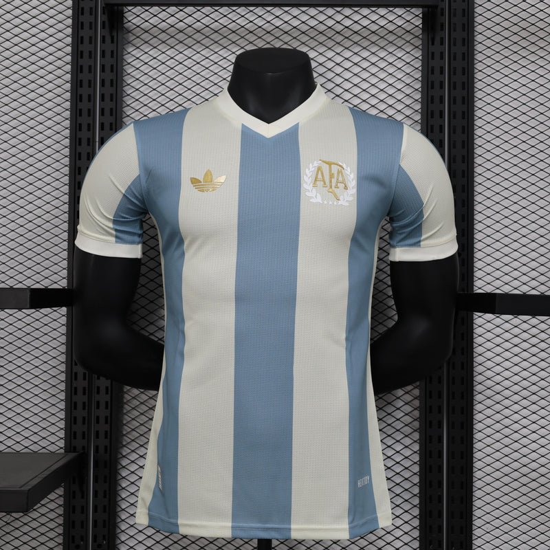 Camisa Argentina Edição Especial 2025/26 - Versão Jogador 50 Anos