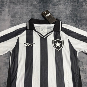 Conjunto Botafogo Home 25/26 - Preto e branco