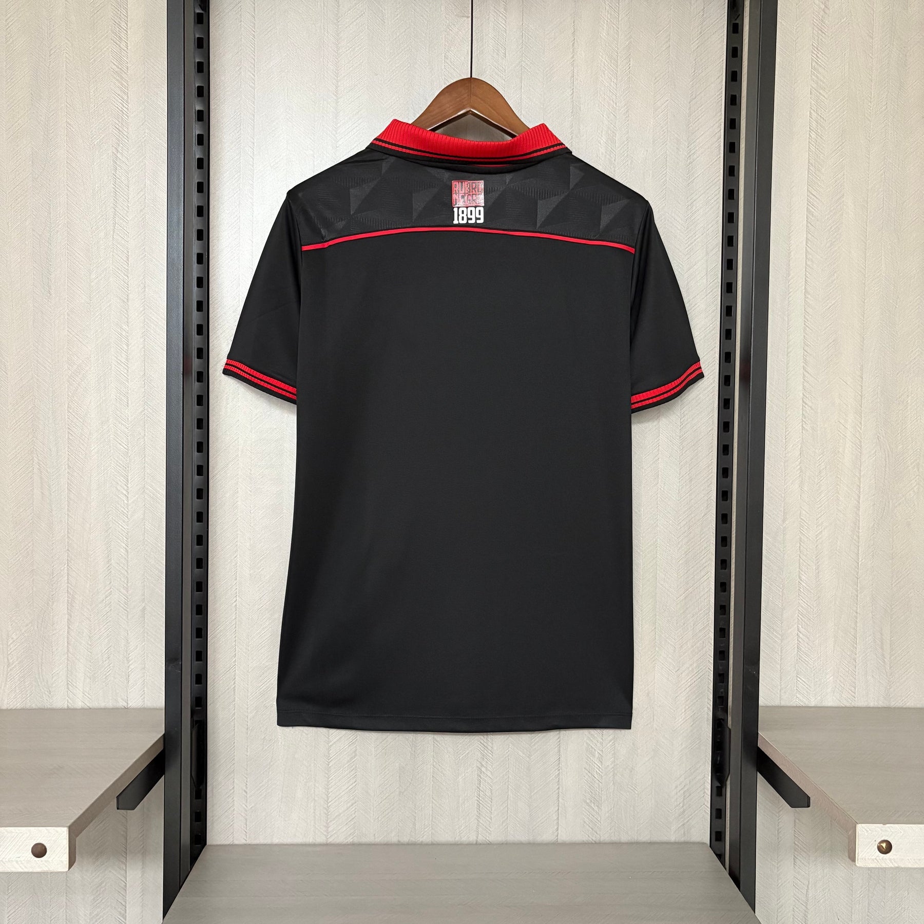 Camisa Vitória Reserva 25/26 - Preta e vermelho
