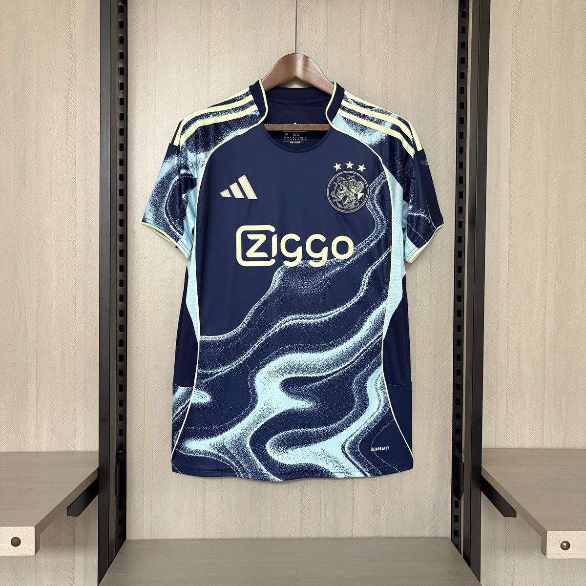 Camisa Ajax Away 25/26 - Azul e verde