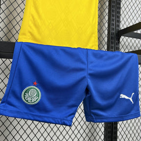 Conjunto Palmeiras 25/26 - Amarelo e azul
