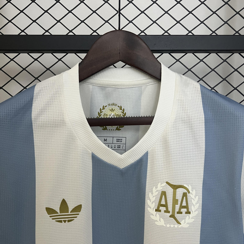 Camisa Argentina Edição Especial 25/26 - Azul 50 Anos