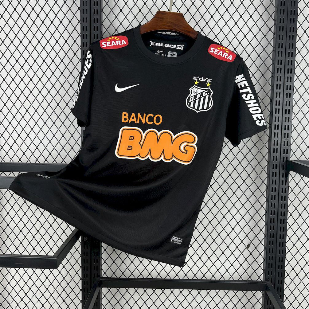 Camisa Santos Edição Especial 2012/13 - Versão Retrô Preta Neymar Jr