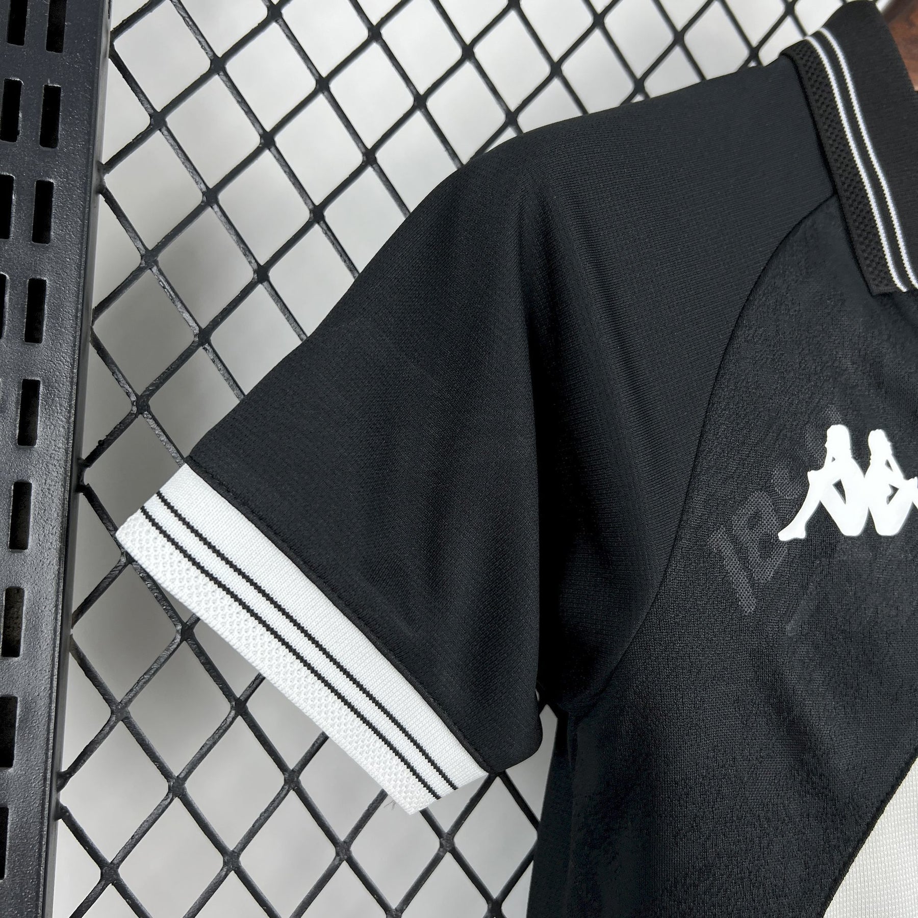 Conjunto Vasco 25/26 Home - Preto e branco