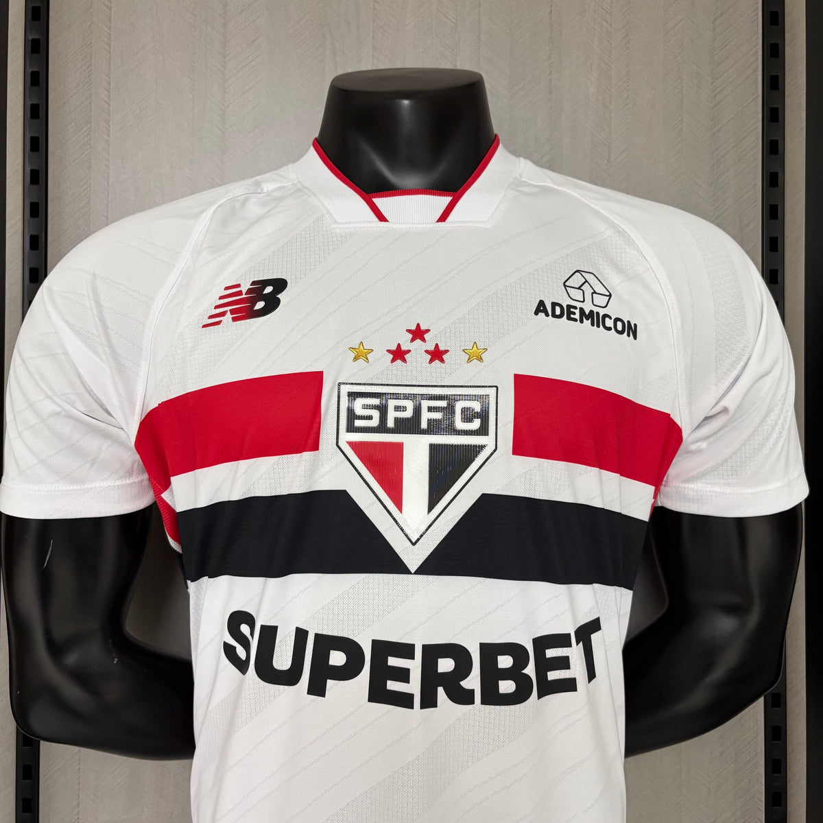 Camisa São Paulo Titular 2026/27 - Versão Jogador
