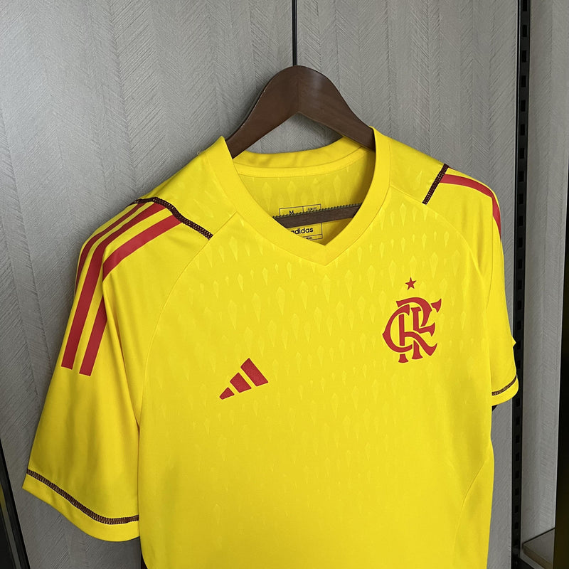 Camisa Flamengo de Goleiro 24/25 - Amarela