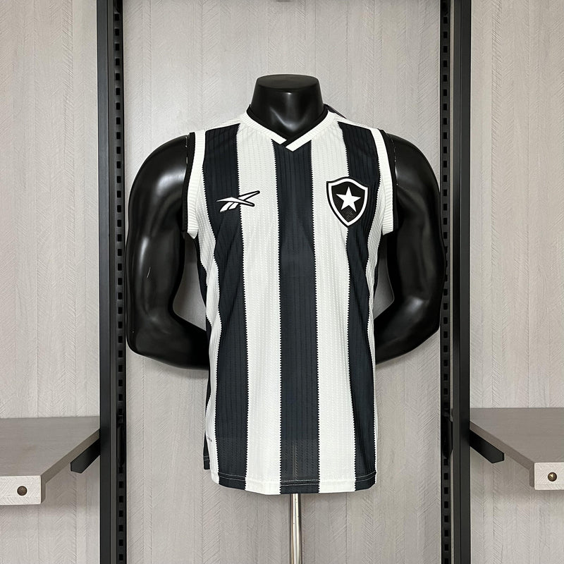 Camisa Regata Botafogo Titular 24/25 - Preta e Branco