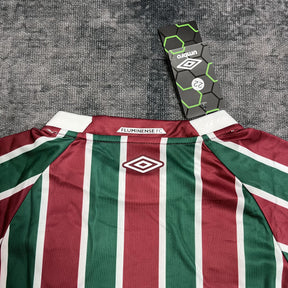 Conjunto Infantil Fluminense Titular 2025/26 - Vinho e Verde