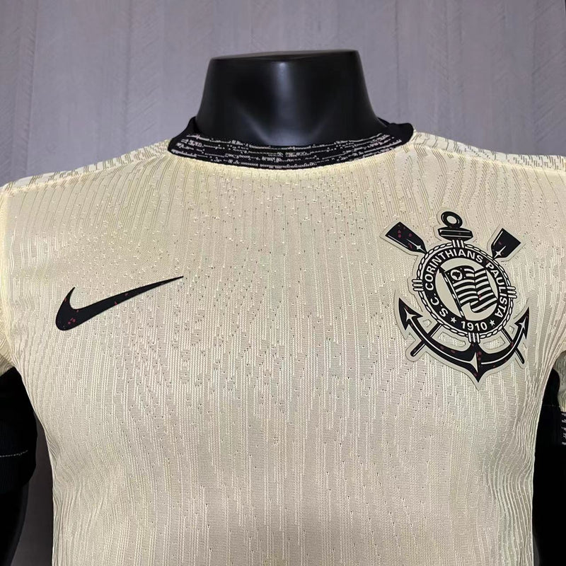 Camisa Corinthians III 2023/24 - Versão Jogador Bege