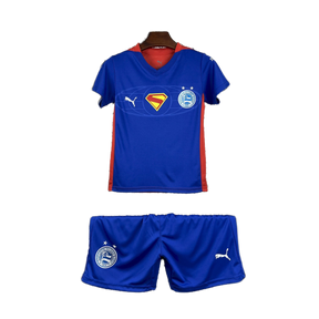 Conjunto Infantil Bahia Edição Especial 25/26 - Superman Vermelho e Azul