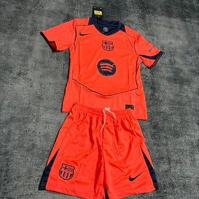 Conjunto Barcelona 25/26 - Laranja