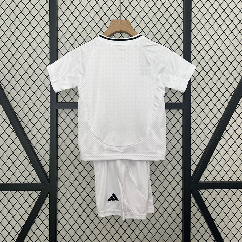 Conjunto Infantil Real Madrid I 24/25 - Branco