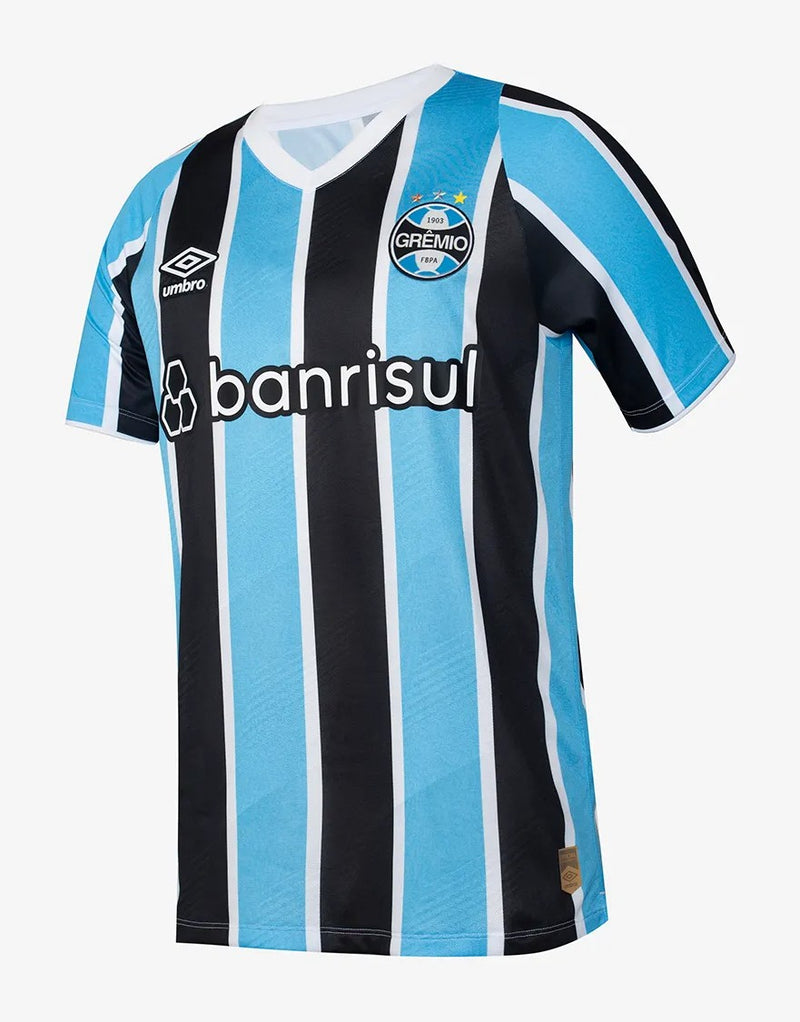 Camisa Grêmio Home 24/25 - Azul e Preta