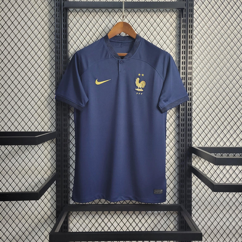 Camisa França Home 2022 - Azul