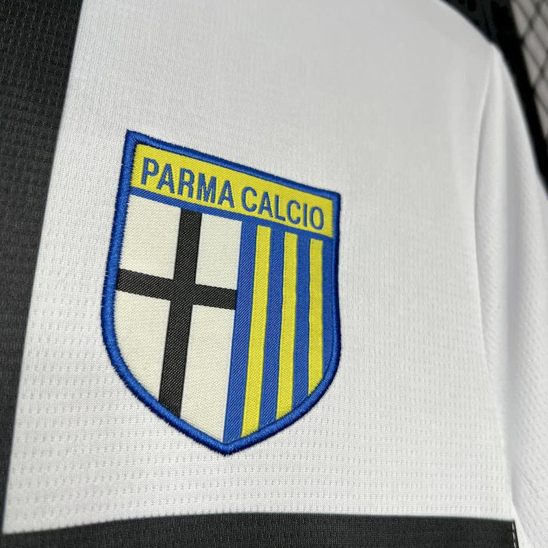 Camisa Parma Home 24/25 - Preto e Branco