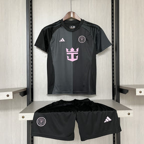 Conjunto Infantil Inter Miami Fora 25/26 - Preto