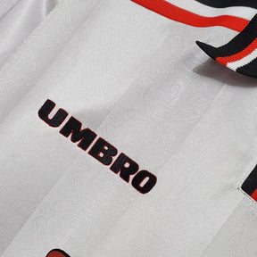 Camisa Manchester United Retrô 1997/1998 Branca - Umbro