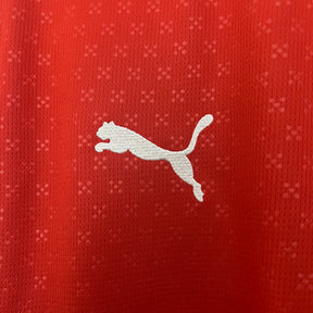Camisa Portugal Titular 25/26 - Versão Torcedor Vermelha Puma