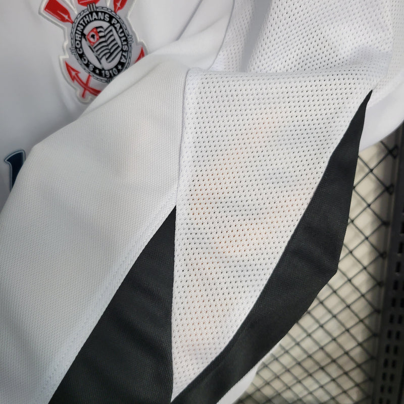 Camisa Corinthians Fora 2000 - Versão Retrô Branca