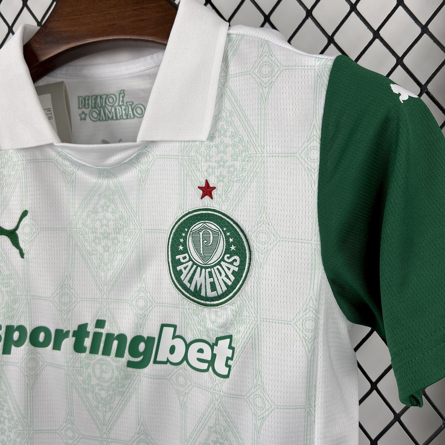 Conjunto Palmeiras 25/26 Home - Verde e branco