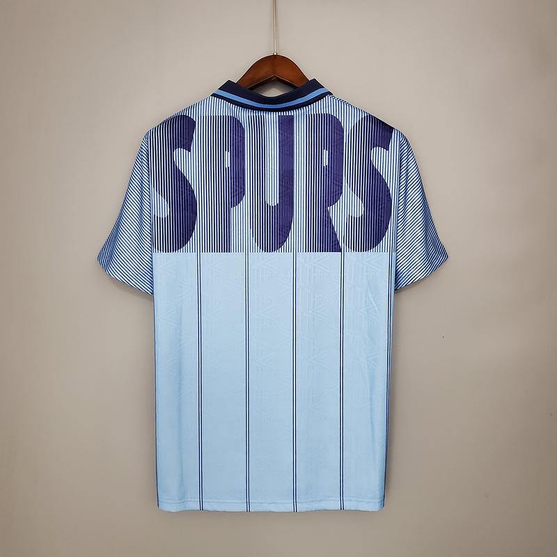 Camisa Umbro - Tottenham III Away 1992/94 Retrô- Azul