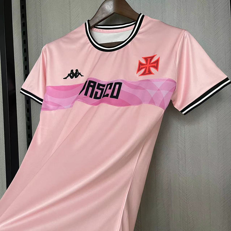 Camisa Vasco Edição Especial 23/24 - Versão Feminina Baby Look Rosa