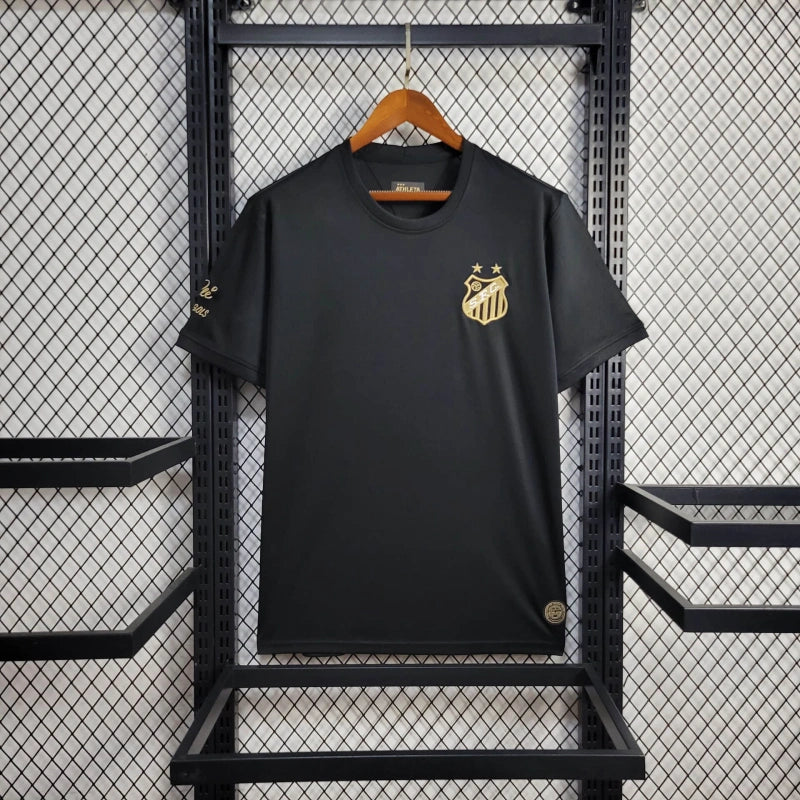 Camisa Santos Edição Especial - Pelé 100 Gols Preta