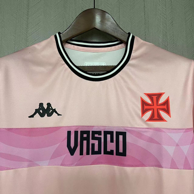 Camisa Vasco Edição Especial 23/24 - Versão Feminina Baby Look Rosa