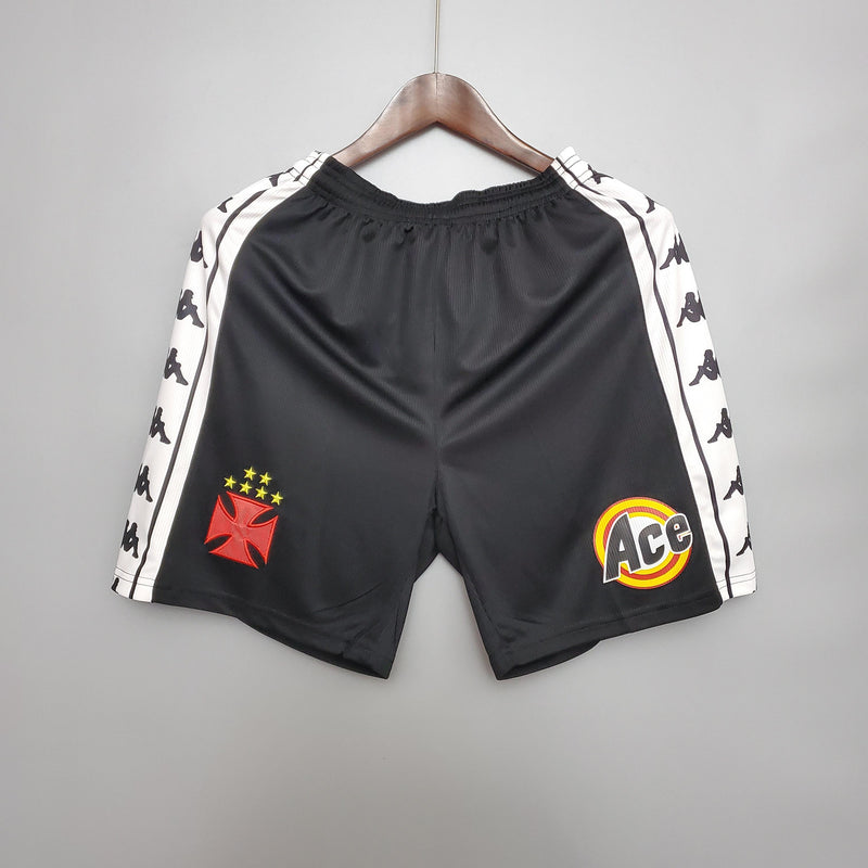 Shorts Vasco Retrô 2000 - Preto