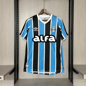 Camisa Grêmio Titular 25/26 - Azul e Preto