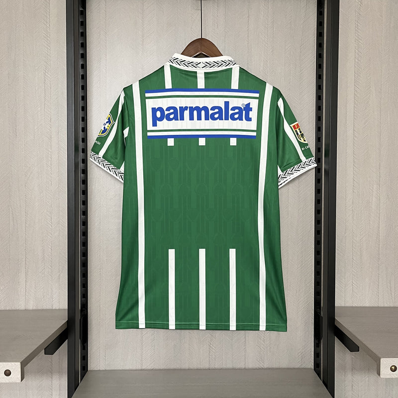 Camisa Palmeiras Titular 94/95 - Versão Retrô Verde Parmalat