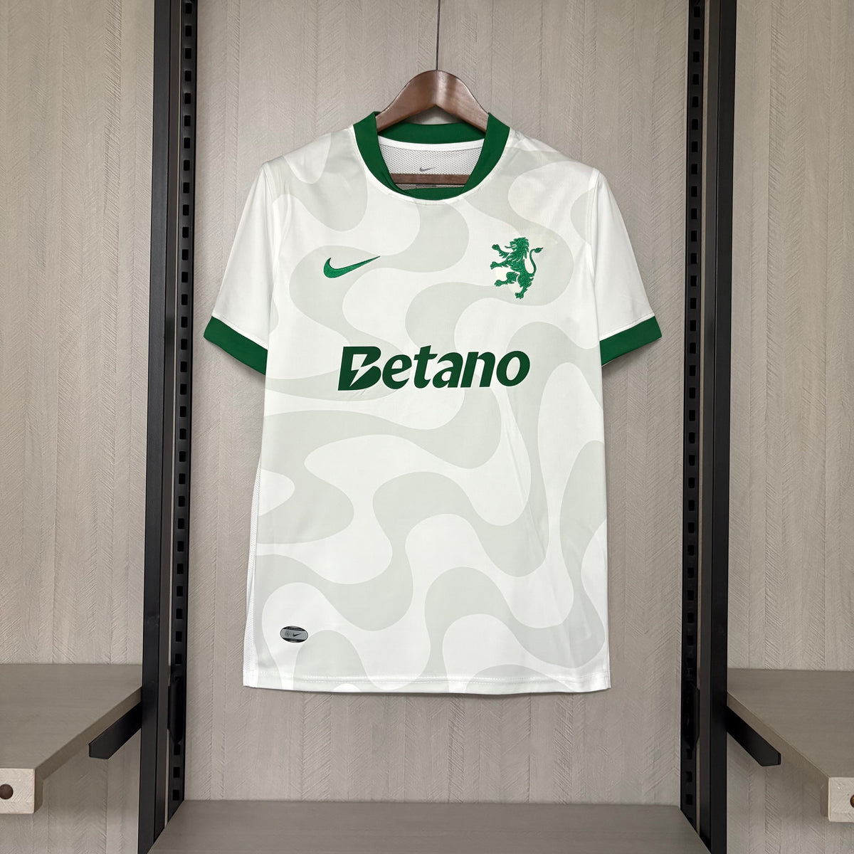 Camisa Sporting Fora 25/26 - Masculino Branco e Verde