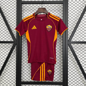 Conjunto Roma Home 25/26 - Vermelho