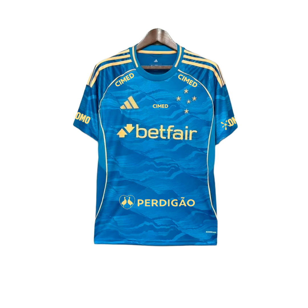 Camisa Cruzeiro III 25/26 - Masculino Azul