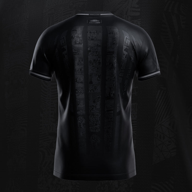 Camisa Atlético Mineiro Edição Especial 22/23 - Manto da Massa Preto