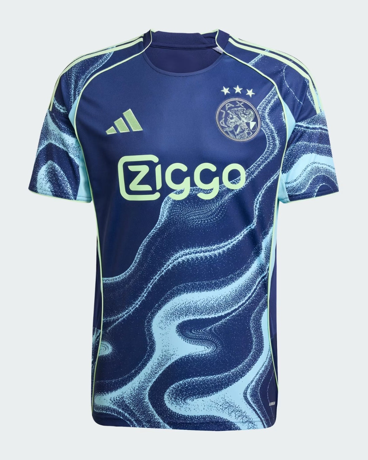 Camisa Ajax Away 25/26 - Azul e verde